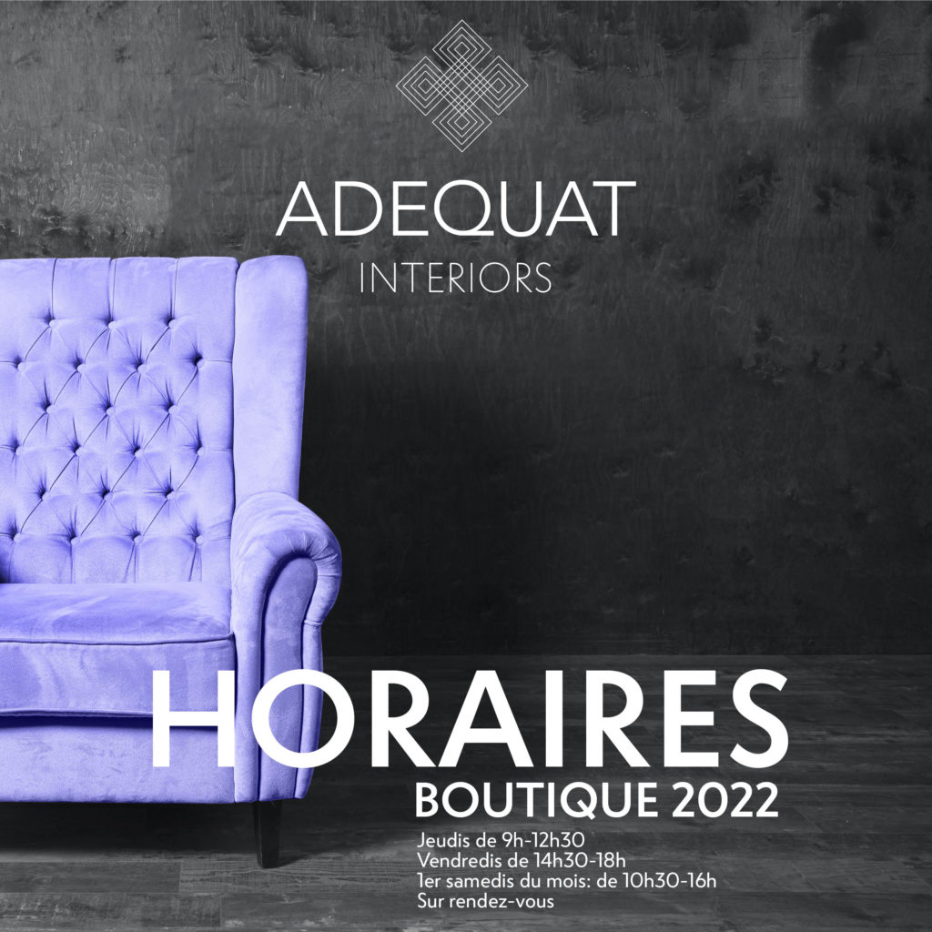 Horaires boutique 2022